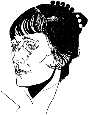 [Ju. Annenkov: Anna Achmatova (1921)]
